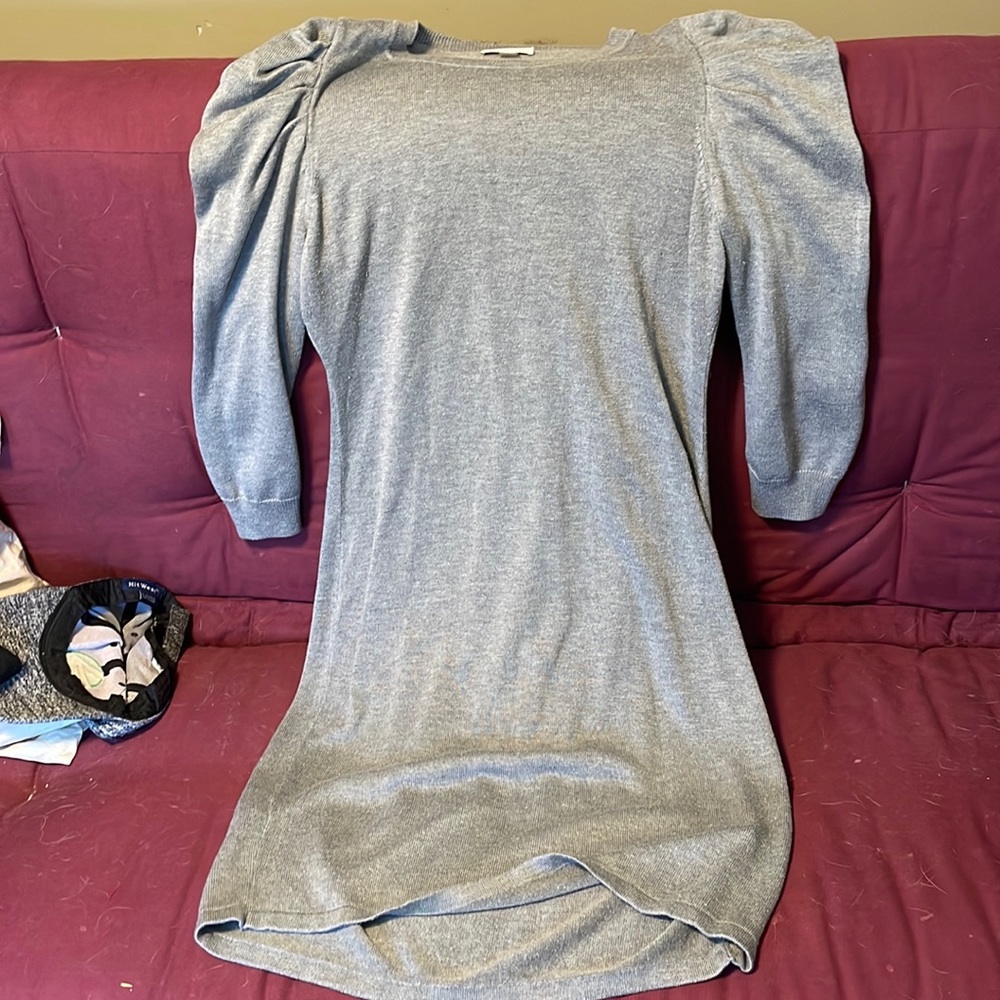 Perfect sweater dress for transitional seasons!